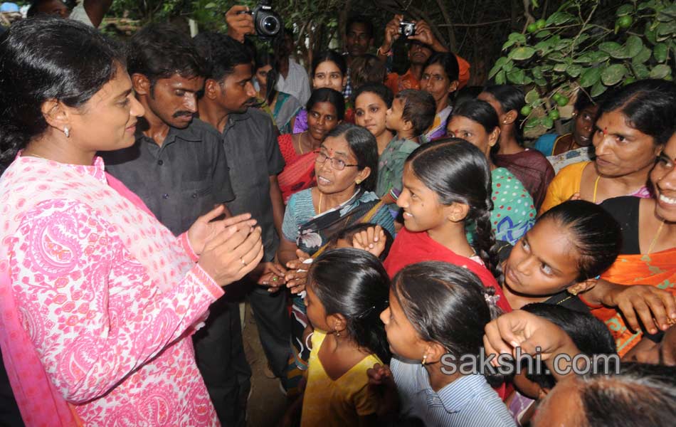 ys sharmila first phase paramarsha yatra close in warangal district10