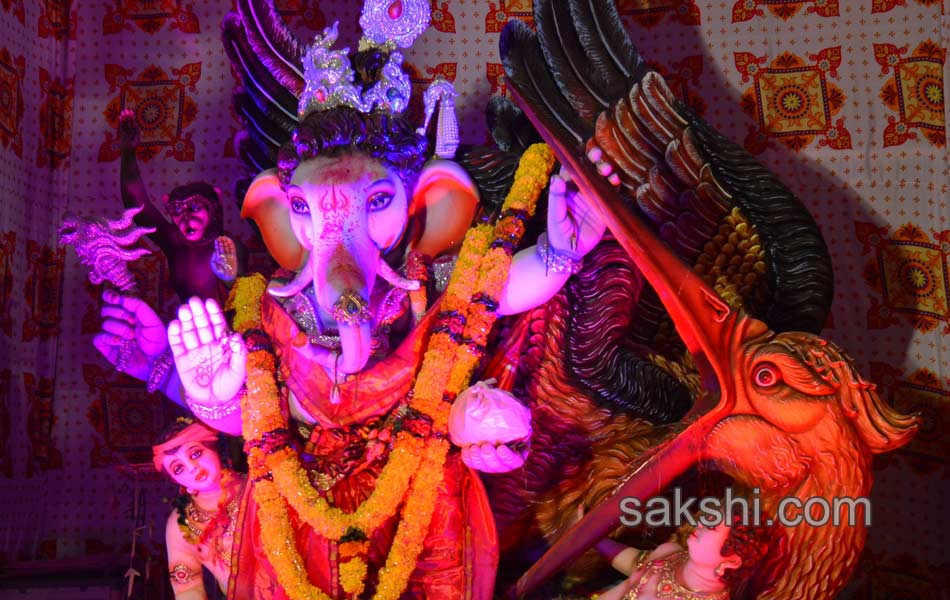 Ganesh Chaturthi celebrations in khammam district10