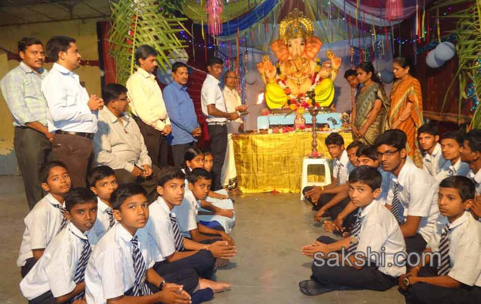 Ganesh Chaturthi celebrations in nizamabad district8