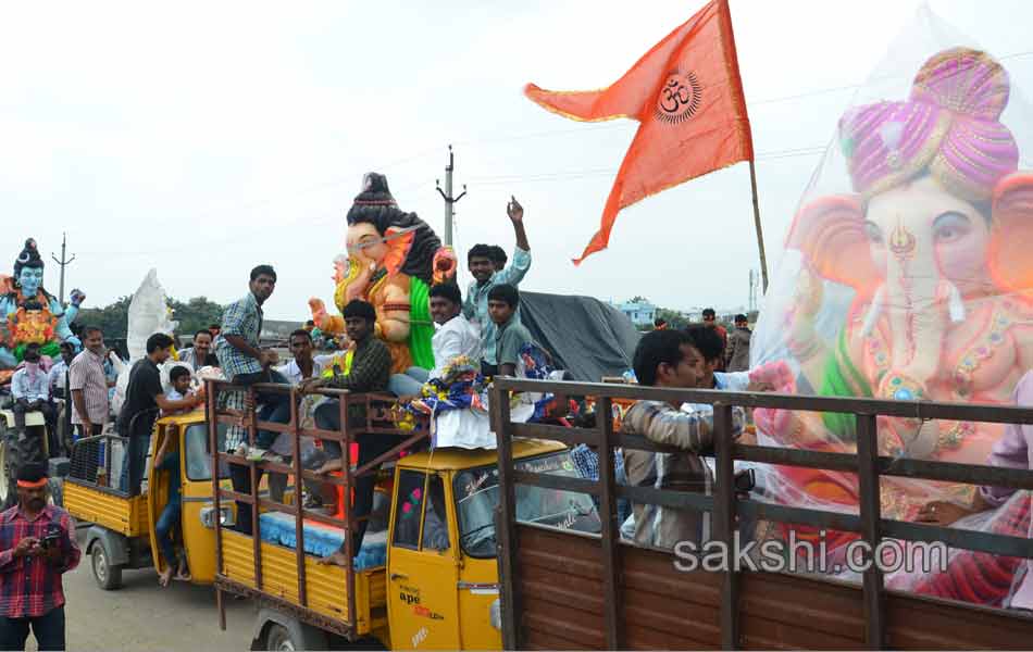 Ganesh Chaturthi celebrations in nizamabad district10