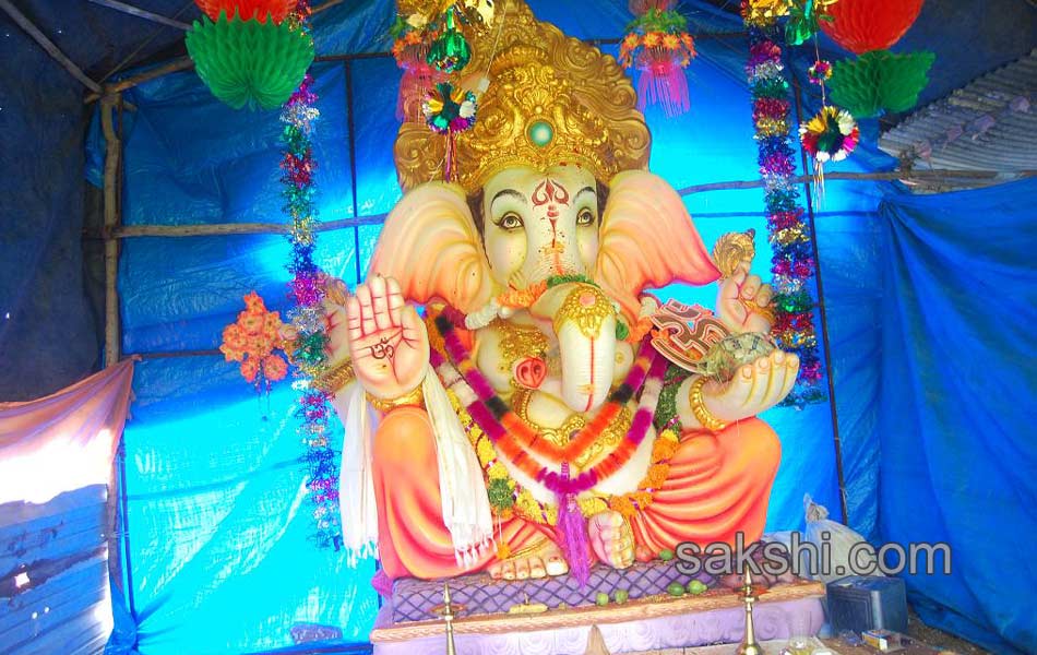 Ganesh Chaturthi celebrations in  ranga reddy district5