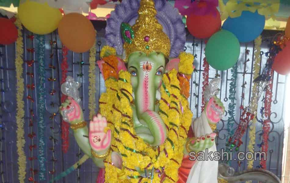 ganesh chaturthi celebrations in West Godavari district on second day12