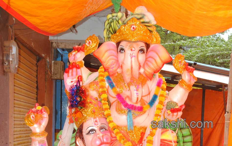 ganesh chaturthi celebrations in Ranga Reddy district on second day10