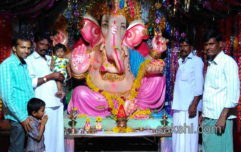 ganesh chaturthi celebrations in Ranga Reddy district on second day11