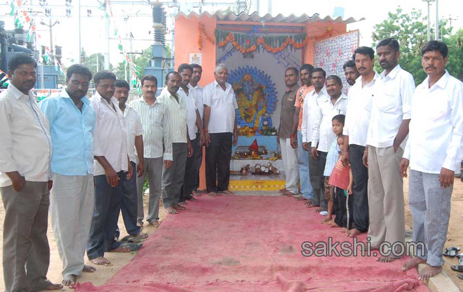 ganesh chaturthi celebrations in Ranga Reddy district onThird day8