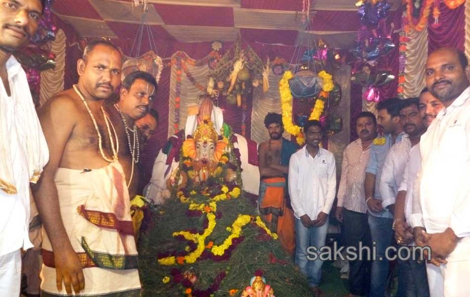 ganesh chaturthi celebrations in west godavari district onThird day2