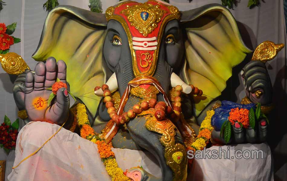 ganesh chaturthi celebrations in khammam district onThird day3