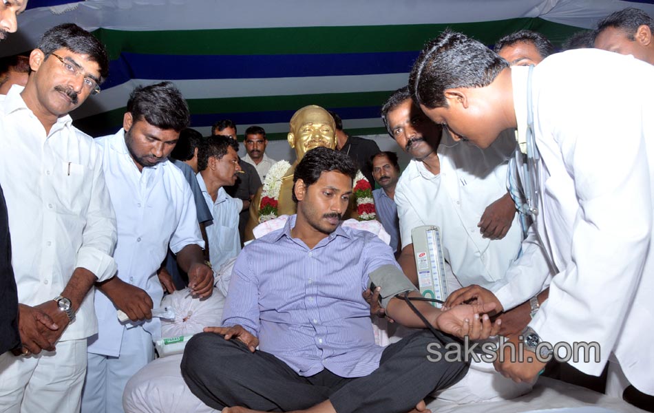 ys jagan mohan reddy indefinite hunger - Sakshi5