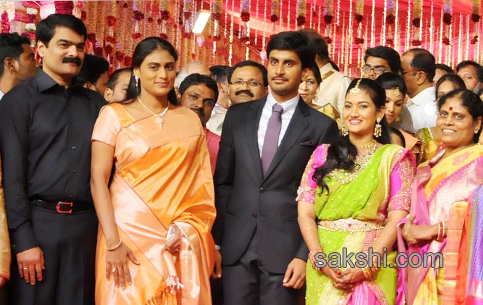 Bhumana Karunakar Reddy Son Abhinay Reddy Wedding Reception17