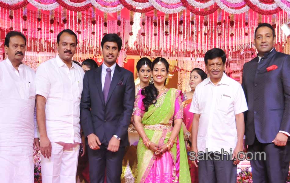 Bhumana Karunakar Reddy Son Abhinay Reddy Wedding Reception27