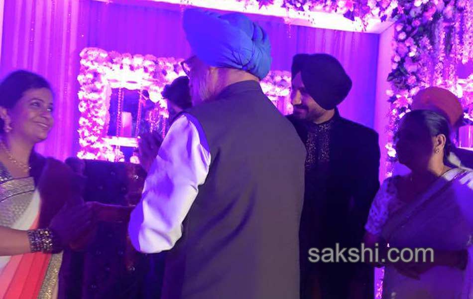 Harbhajan Singh wedding reception15