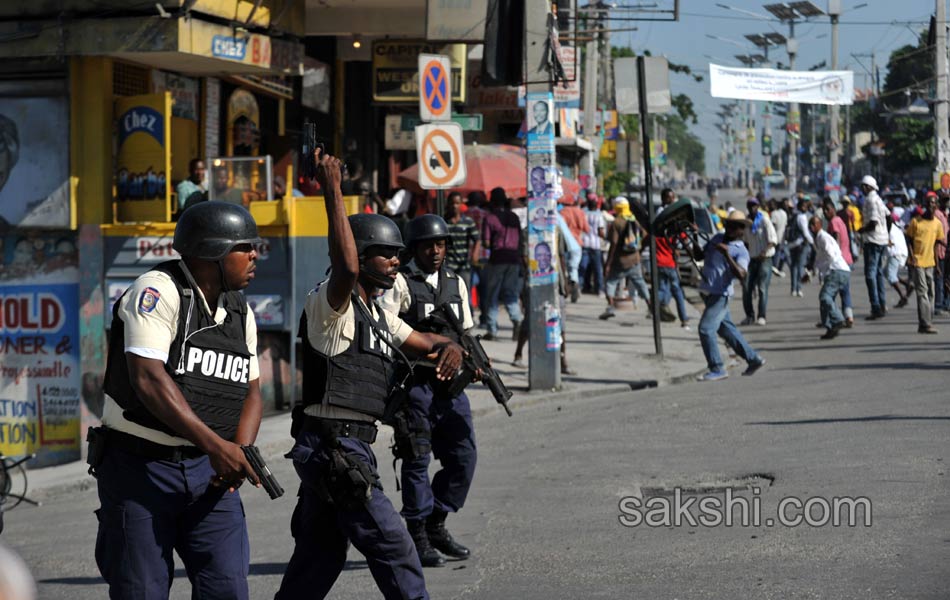 HAITI VOTE ELECTIONS PROTEST - Sakshi8