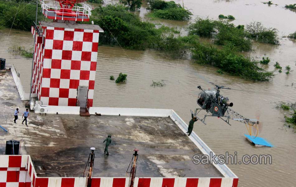 modi aerial survey - Sakshi8