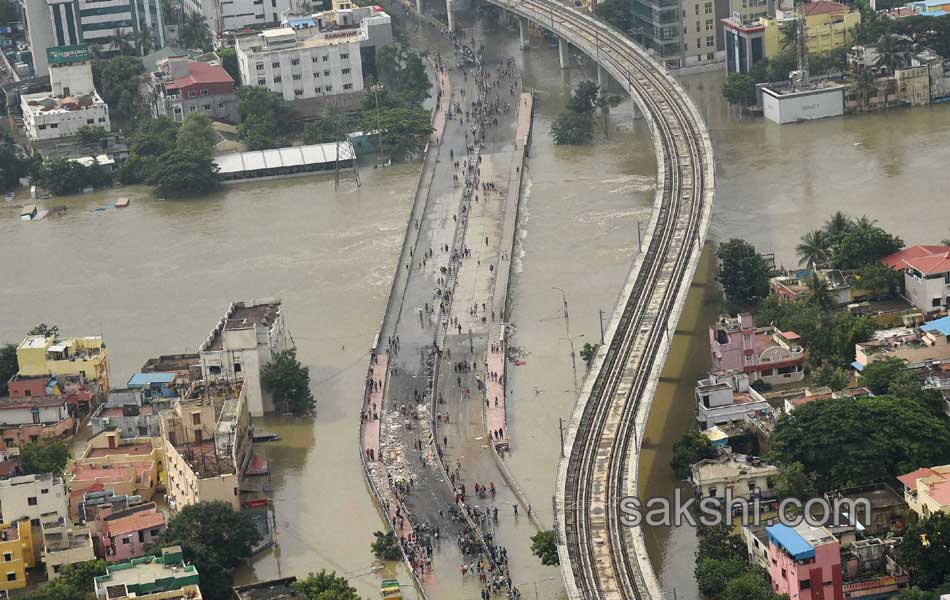 modi aerial survey - Sakshi14