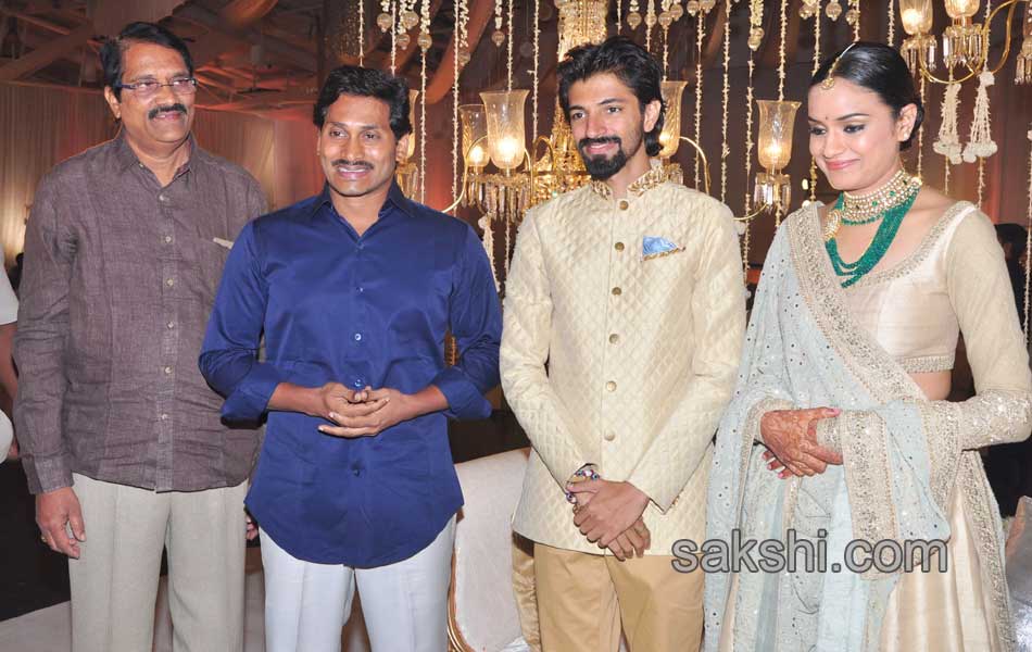 Film producer Aswini Dutts daughter Wedding Reception - Sakshi1