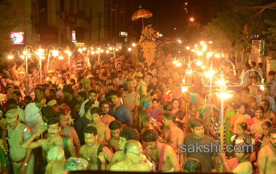 Gajarohanam in Srinagar Colony Ayyappa Temple2