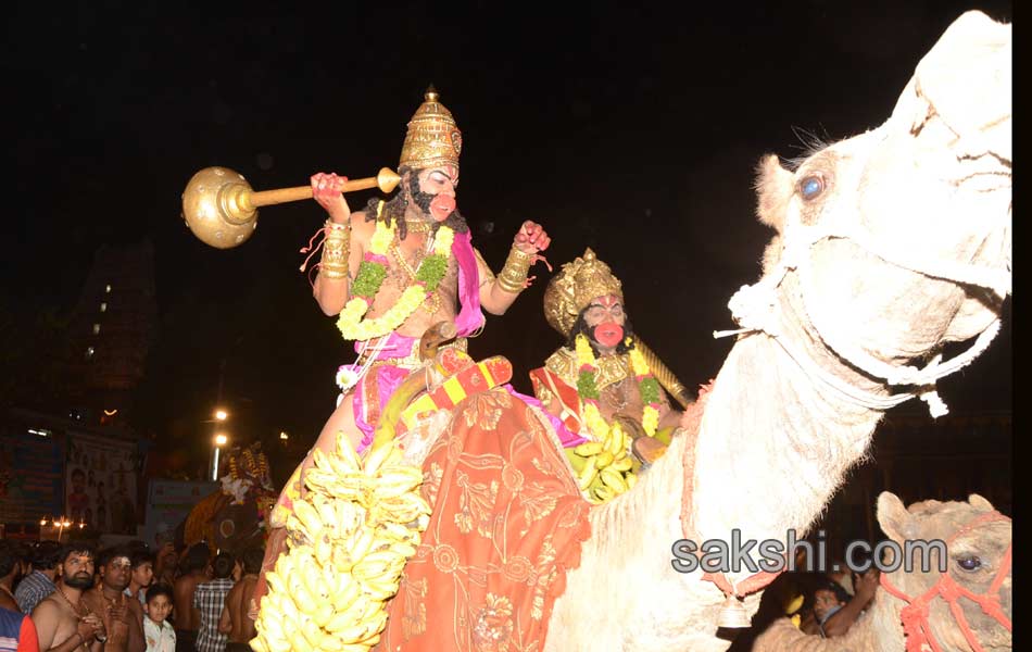 Gajarohanam in Srinagar Colony Ayyappa Temple14