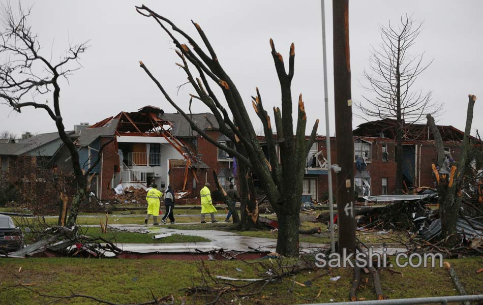 tornado in Garland - Sakshi16