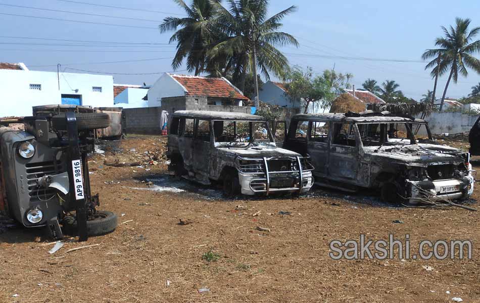 Protest at Tuni railway station turns violent6