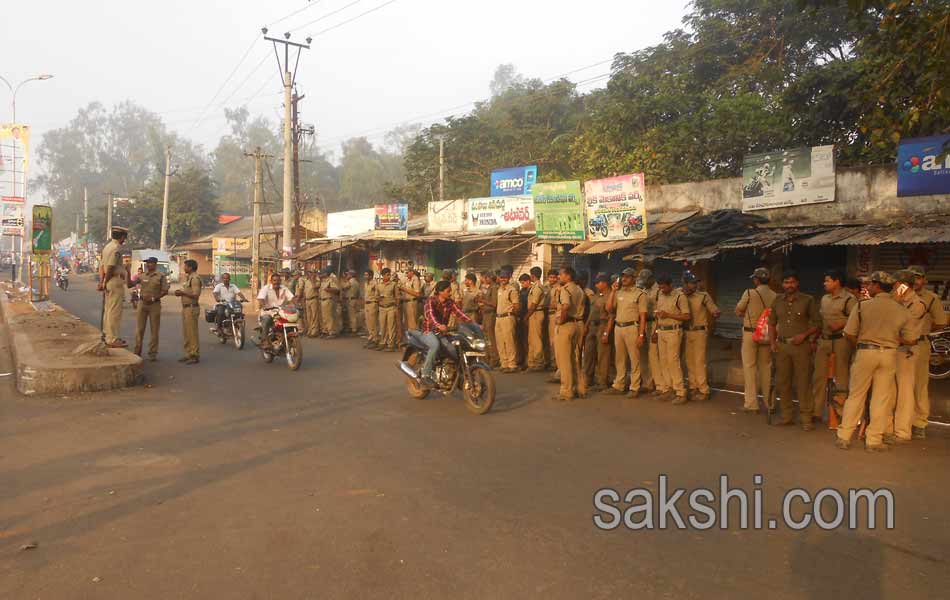 Protest at Tuni railway station turns violent11