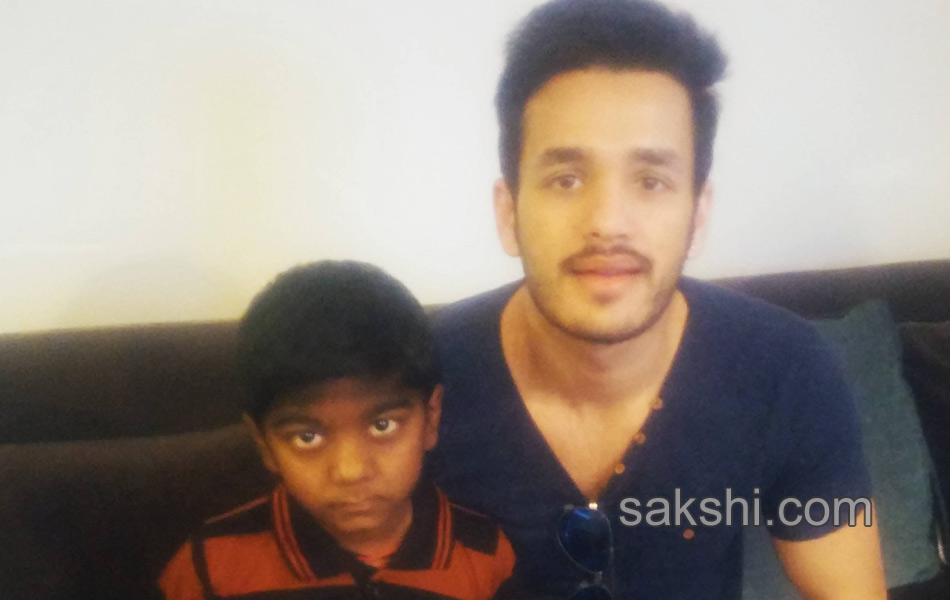 Akhil Akkineni at Khammam to Drive an Auto - Sakshi3