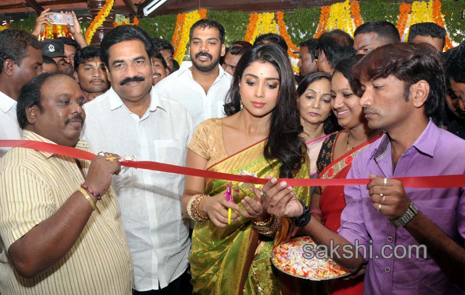 Shriya in VR Silks showroom opening - Sakshi13