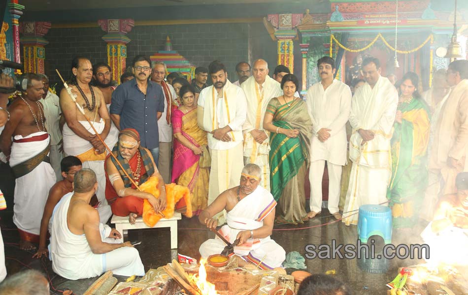 tollywood celebreties at filmnagar temple - Sakshi2