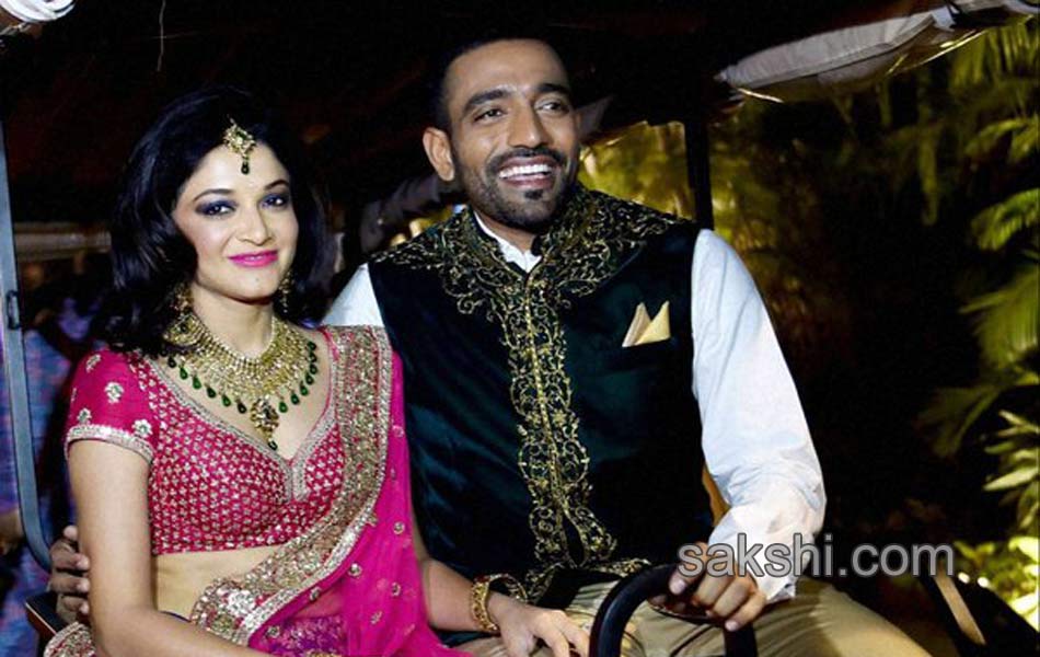 Robin Uthappa marries girlfriend in Bengaluru2