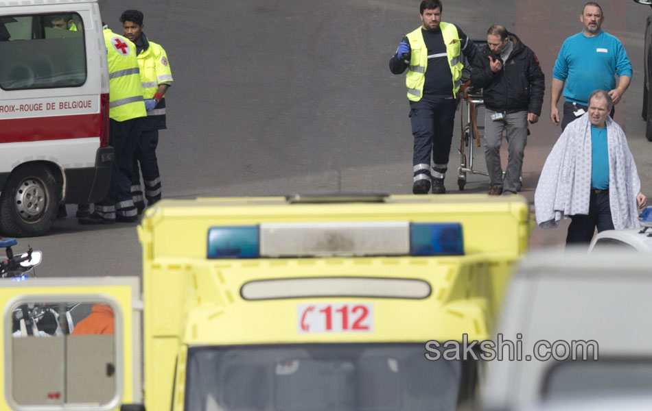 Blast in Brussels Air port9