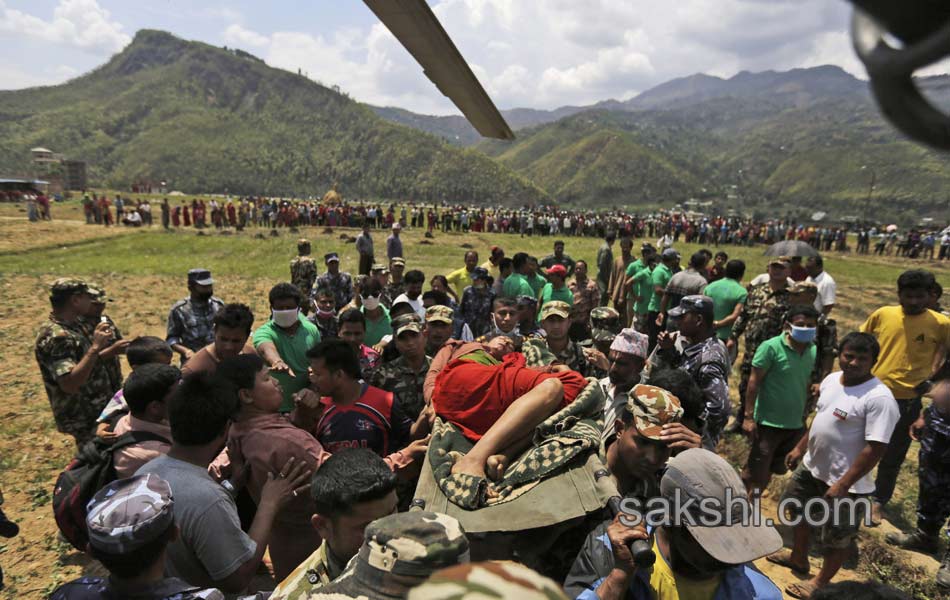 Memorial services held in Nepal to mark the first anniversary of earthquake - Sakshi2