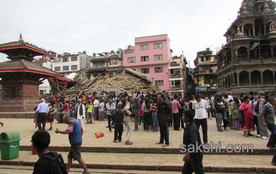 Memorial services held in Nepal to mark the first anniversary of earthquake - Sakshi8