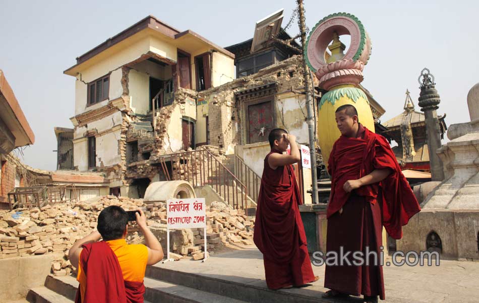 Memorial services held in Nepal to mark the first anniversary of earthquake - Sakshi11