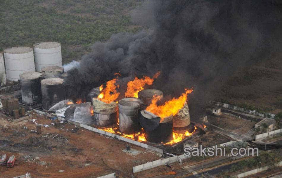 Fire breaks out at Visakhapatnam bio diesel plant fire24