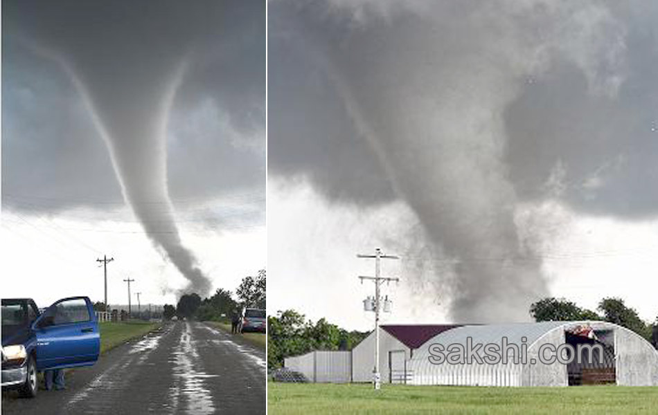 Tornadoes Kill 2 Destroy Homes in Rural Oklahoma14