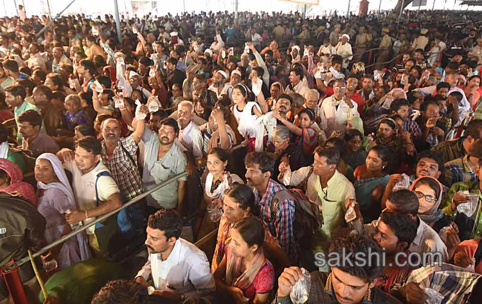 Thousands of asthma patients take fish prasadam in Hyderabad22