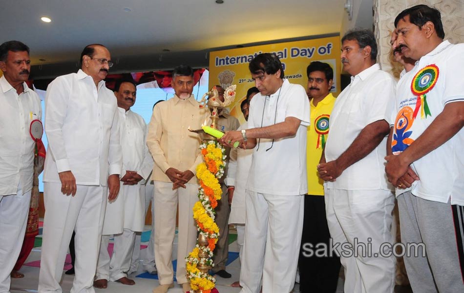 international yoga day celebrated in telugu states1