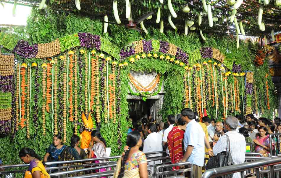 sakambari festival at indrakeladri8