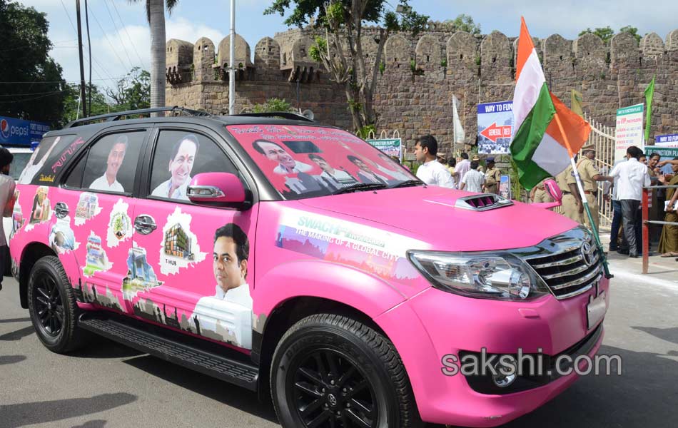 Telangana CM KCR Independence Day Golkonda - Sakshi17