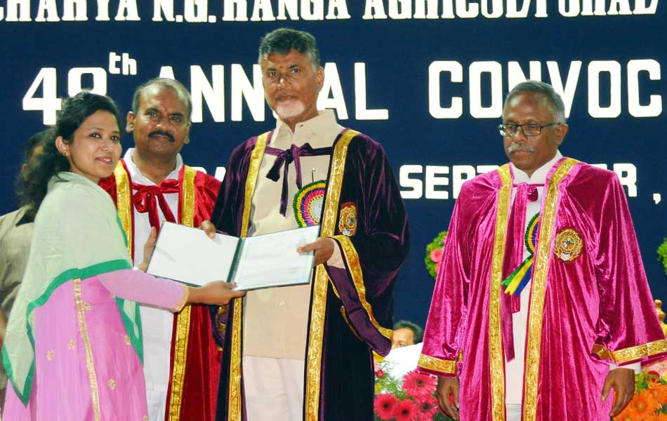 NG Ranga agricultural university Convocation day5