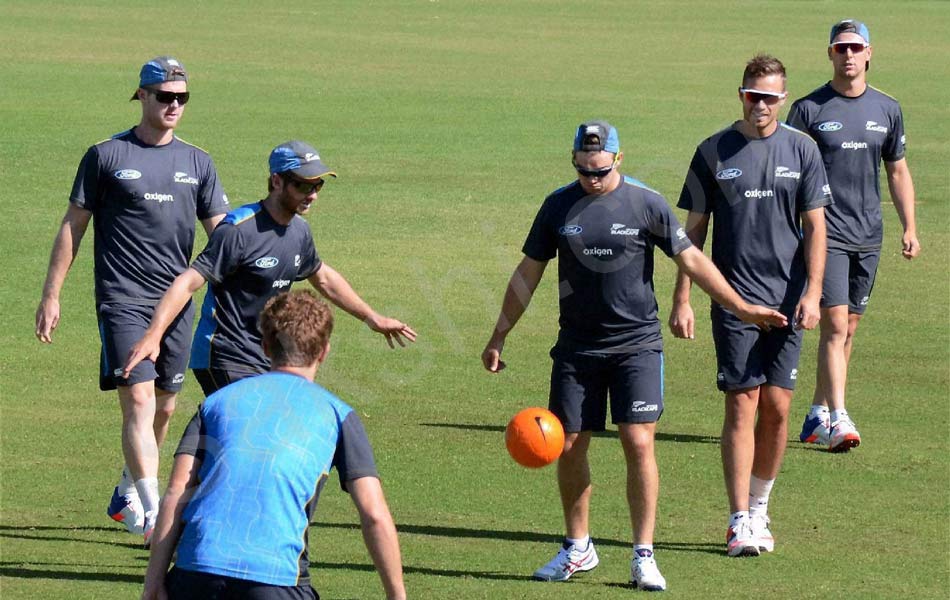 Team India players at a practice session4