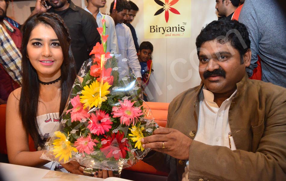 Raashi Khanna launches Biryanis Restaurant4