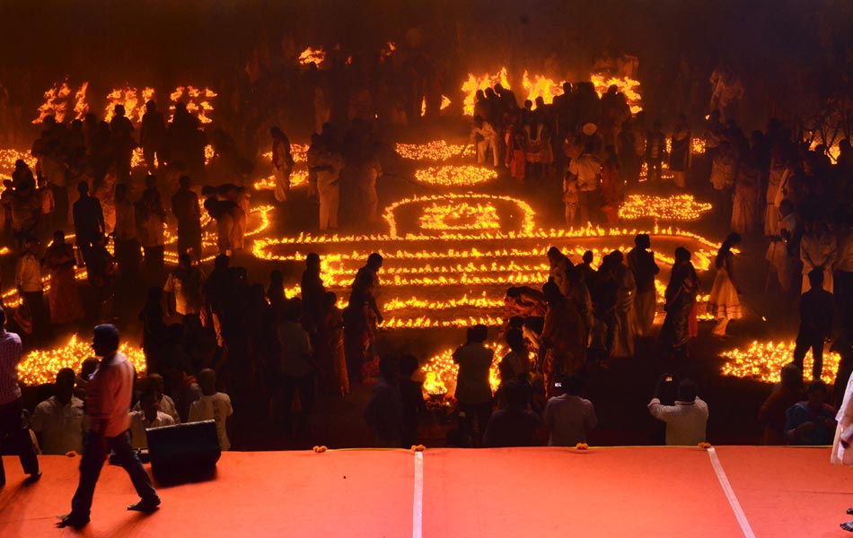 million dipotsavam in srisailam - Sakshi4