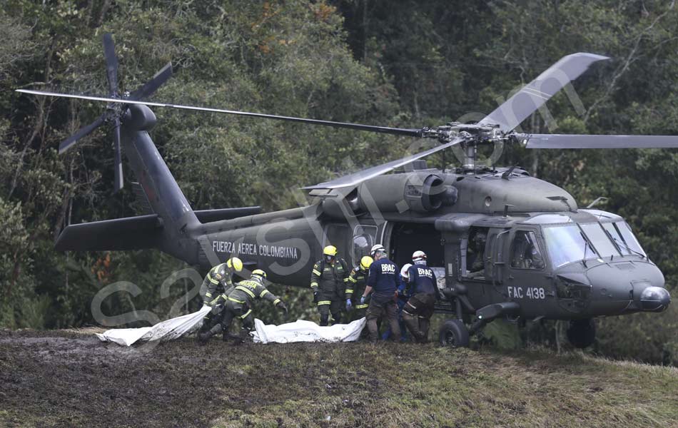 Colombia plane crash 71 dead on Brazil soccer teams charter flight12