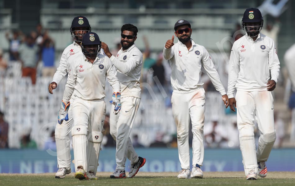 India beat England by innings and 75 runs8