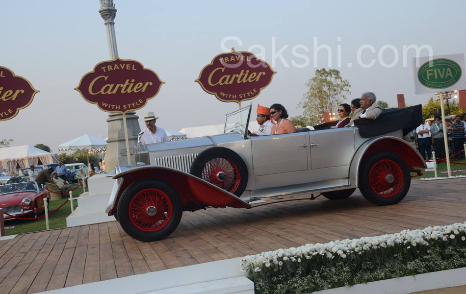 vintage cars show in hyderabad Falaknuma Palace - Sakshi21