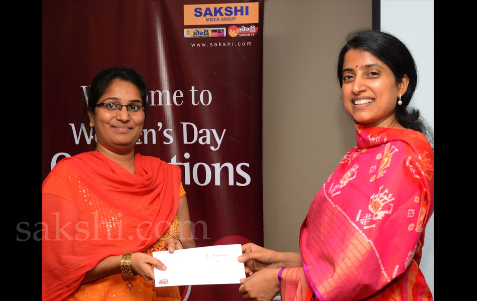 womens day celebration in sakshi journalism school - Sakshi8