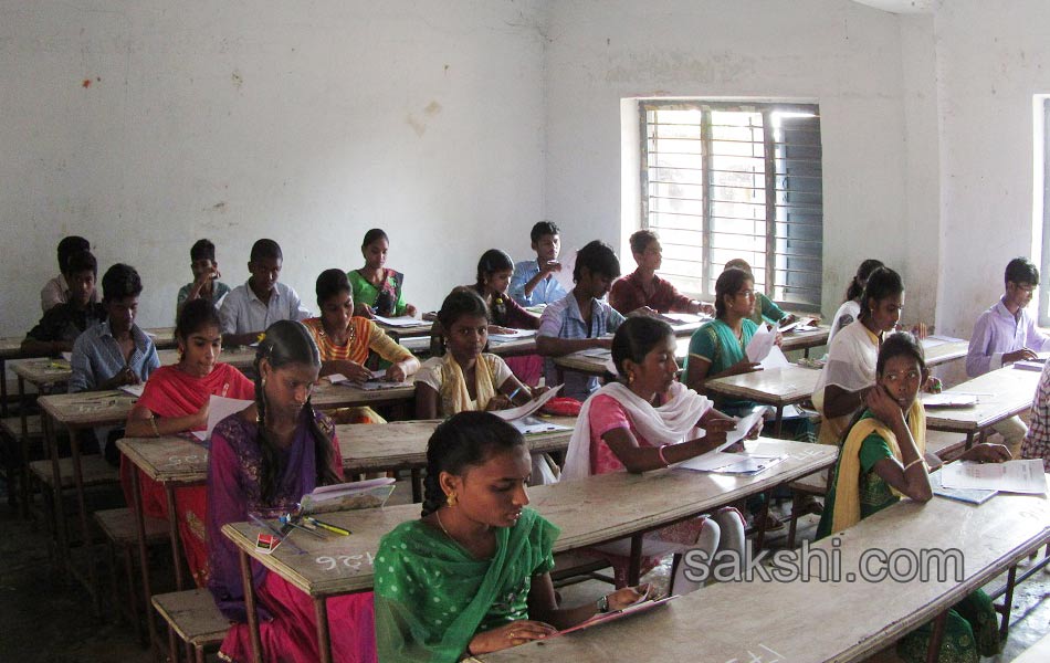 Starting  tenth class exams - Sakshi1