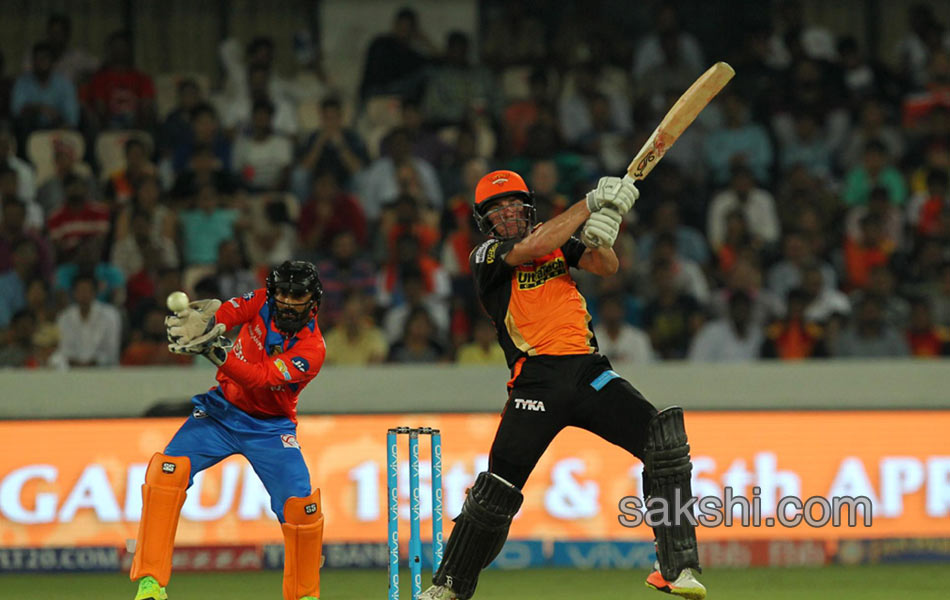 sunrisers won with gujarat lions - Sakshi12