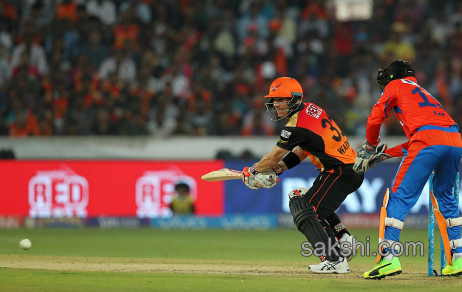 sunrisers won with gujarat lions - Sakshi14