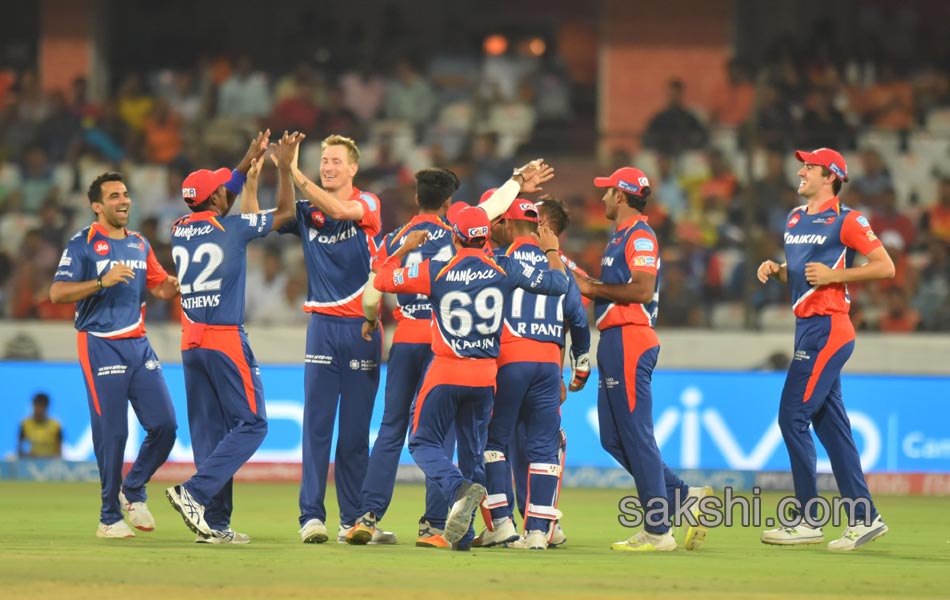 Sunrisers Hyderabad win Delhi Daredevils23